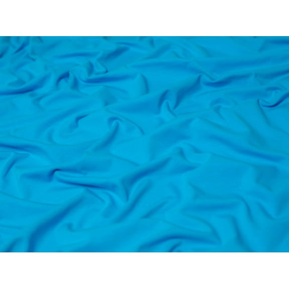 Minerva Heavy Cotton Jersey Stretch Knit Fabric Kingfisher - per yard