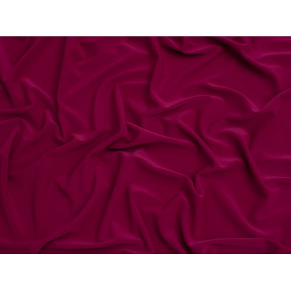 Minerva Heavy ITY Silky Stretch Knit Fabric Raspberry - per yard