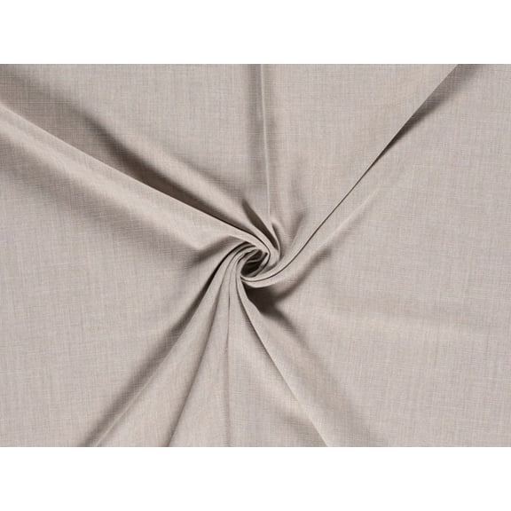 Minerva Linen Look Textured Polyester Suiting Fabric Cream - per yard