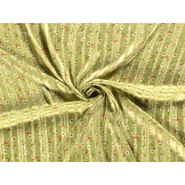 Minerva Lurex Sparkle Sheer Chiffon Fabric Green - per yard