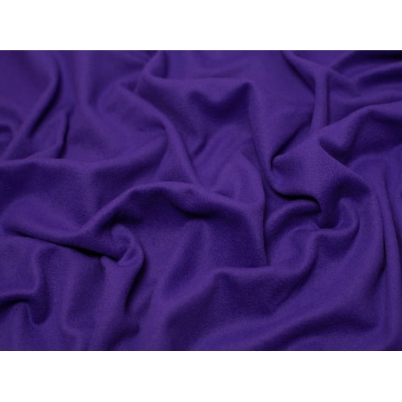 Minerva Luxury Cashmere Wool Coating Fabric Purple - per yard
