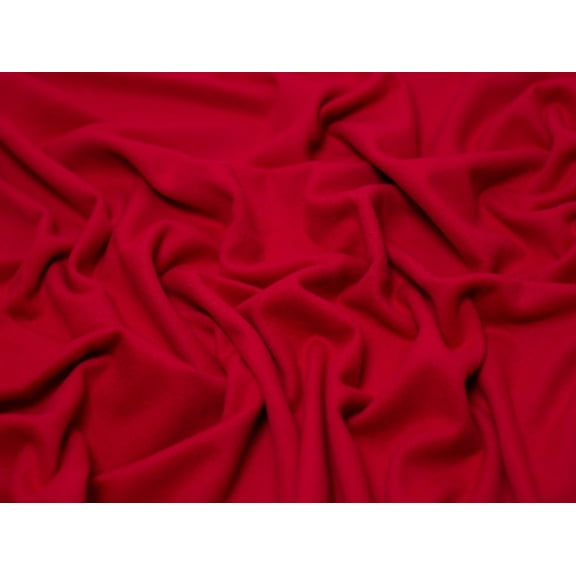 Minerva Luxury Cashmere Wool Coating Fabric Red - per yard