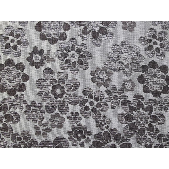 Minerva Metallic Woven Brocade Fabric Taupe - per yard