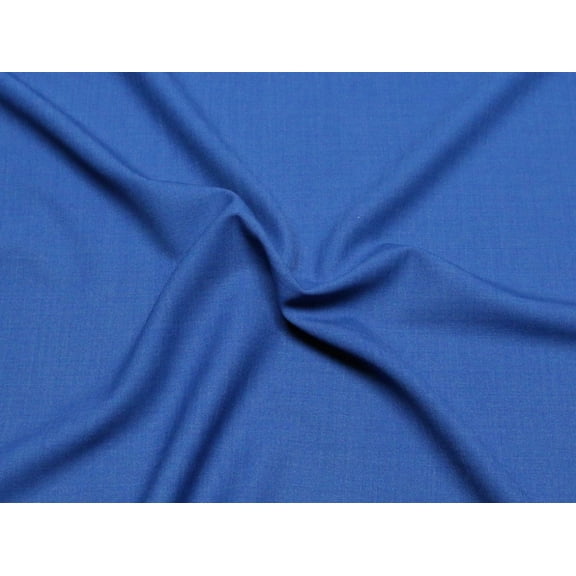Minerva Panama Wool Stretch Woven Suiting Fabric Kingfisher - per yard