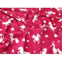 Minerva Polar Fleece Fabric Cerise Pink - per yard
