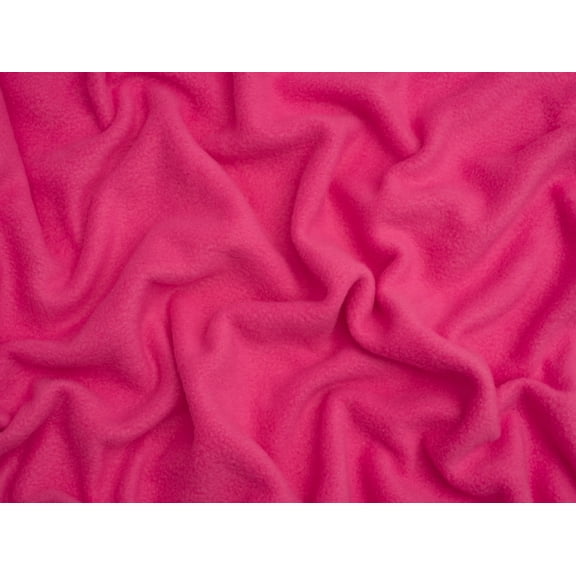 Minerva Polar Fleece Fabric Cerise Pink - per yard