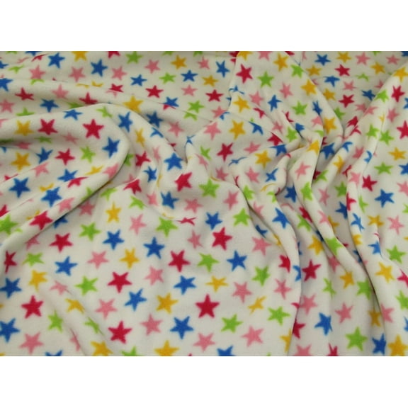 Minerva Polar Fleece Fabric Cream - per yard