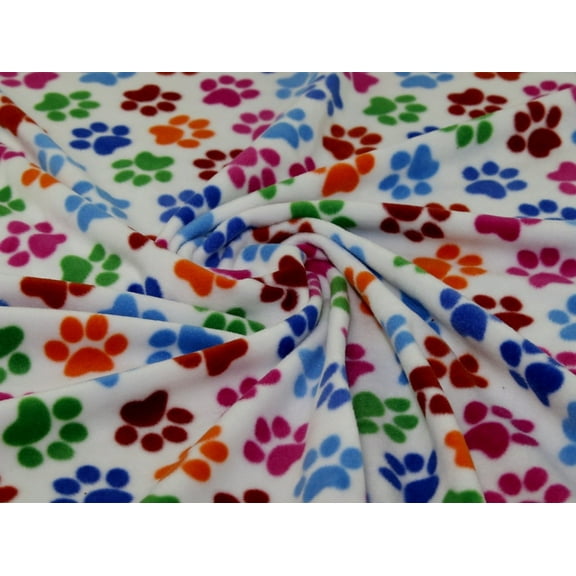 Minerva Polar Fleece Fabric Cream - per yard