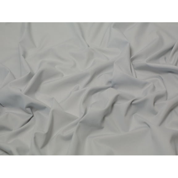 Minerva Poly Cotton Poplin Fabric Light Grey - per yard