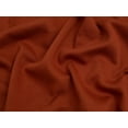 thumbnail image 1 of Minerva Polycotton Fleece Back Sweatshirt Stretch Knit Fabric Rust - per yard, 1 of 2