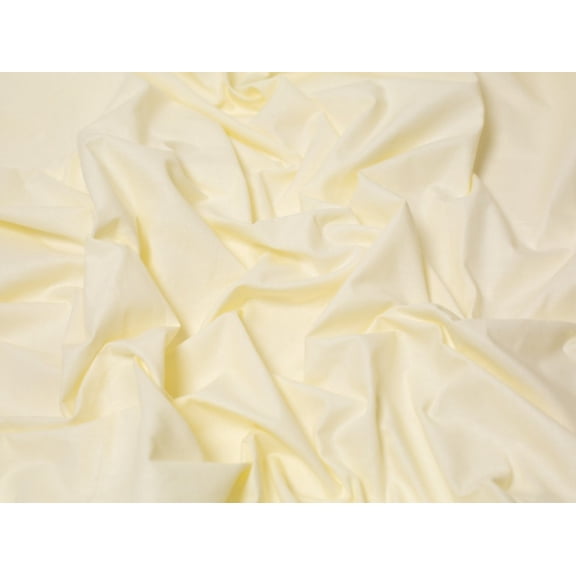 Minerva Polycotton Sheeting Fabric Lemon - per yard