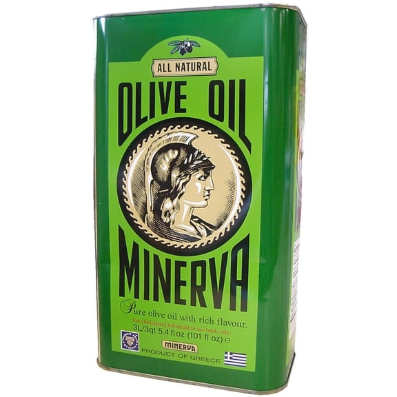 Minerva Pure Greek Olive Oil Cold Press 101 oz
