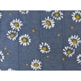 thumbnail image 1 of Minerva Quilted Textured Stretch Knit Fabric Blue - per yard, 1 of 1