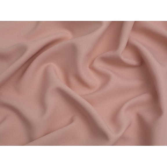 Minerva Recycled Polyester Twill Suiting Fabric Dusty Pink - per yard