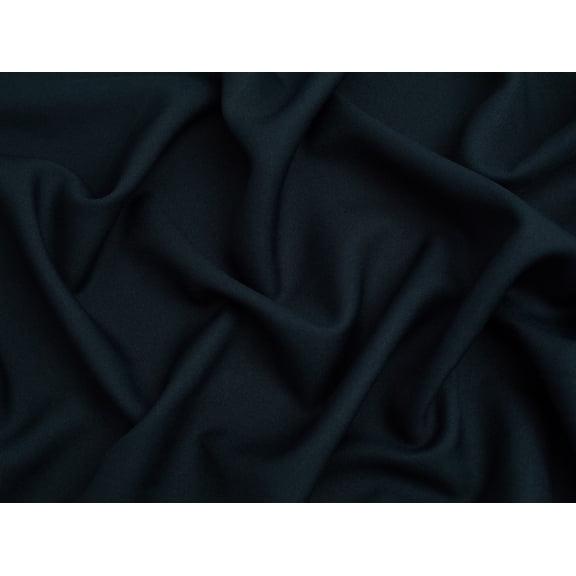 Minerva Recycled Polyester Twill Suiting Fabric Navy - per yard