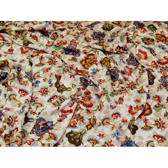 Minerva Royal Micro Satin Fabric Gold - per yard
