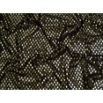 thumbnail image 1 of Minerva Sequin Stretch Power Net Mesh Fabric Black & Gold - per yard, 1 of 1