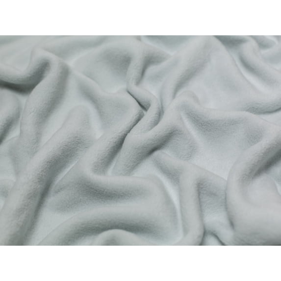 Minerva Sheepskin Cotton Fleece Fabric Powder Blue - per yard