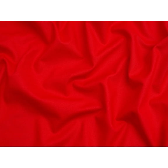 Minerva Soft Cotton Duck Canvas Fabric Poppy - per yard