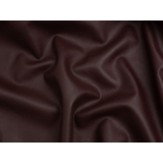 Minerva Soft Faux Leather Fabric Plum - per yard