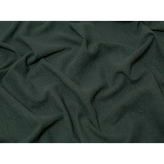Minerva Soft Stonewashed Ramie Linen Fabric Bottle Green - per yard