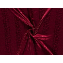 Minerva Stretch Woven Satin Fabric Bordeaux - per yard
