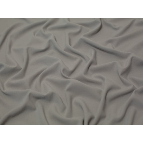 Minerva Stretch Woven Viscose Crepe Fabric Light Grey - per yard