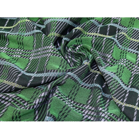 Minerva Tweed Coating Fabric Emerald Green - per yard