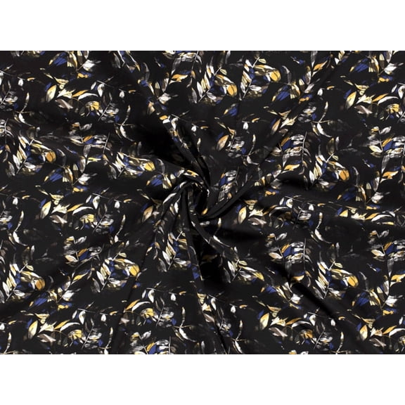 Minerva Viscose Challis Fabric Blue - per yard