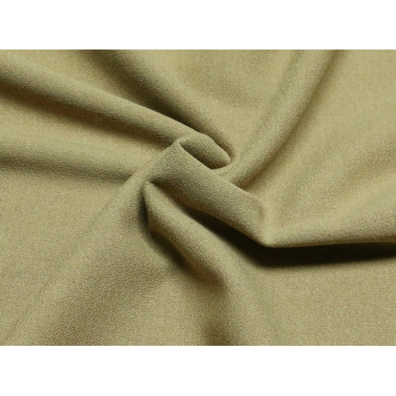 Minerva Viscose Stretch Woven Crepe Fabric Camel Brown - per yard