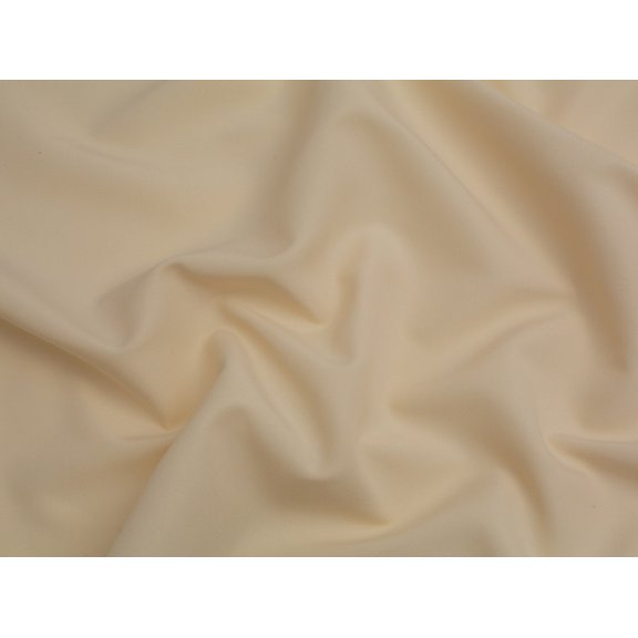 Minerva Water Resistant Polyester Suiting Fabric Ivory - per yard