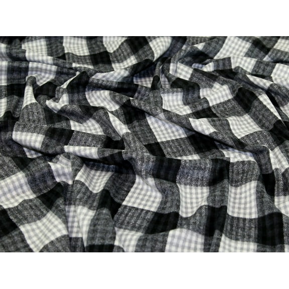 Minerva Wool Blend Coating Fabric Grey - per yard