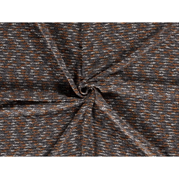 Minerva Woven Tweed Coating Fabric Rust - per yard