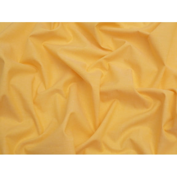 Minerva Yarn Dyed Cotton Chambray Fabric Yellow - per yard