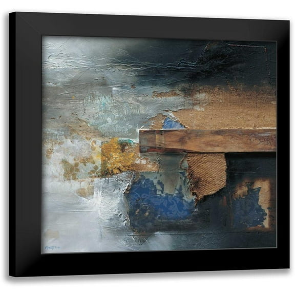 Minestrini, Fausto 12x12 Black Modern Framed Museum Art Print Titled - Daydream