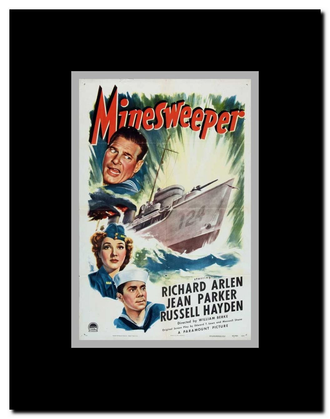Minesweeper Framed Movie Poster