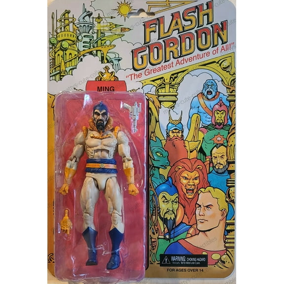Ming - Flash Gordon - 7" Scale Action Figure