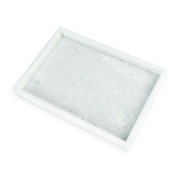 Ming Green Marble Serving Tray 13.39 x 9.45 x 2.80 Inches Home Decor Use