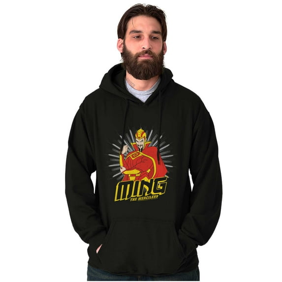 Ming Merciless Flash Gordon Comics Unisex Plus Size Hoodie Brisco Brands 2X