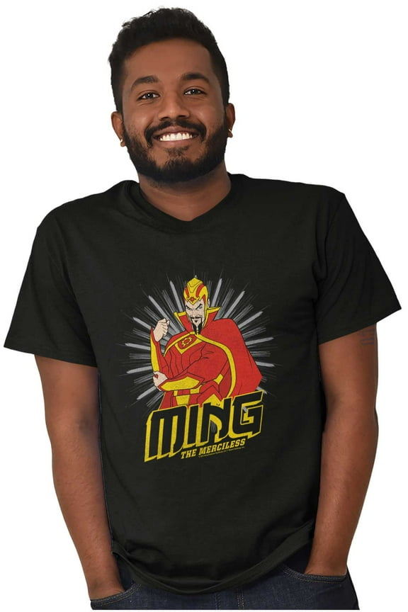 Ming Merciless Flash Gordon Comics Men's Graphic T Shirt Tees Brisco Brands L