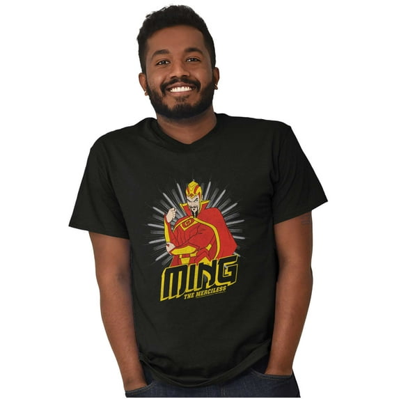 Ming Merciless Flash Gordon Comics Men's Graphic T Shirt Tees Brisco Brands L