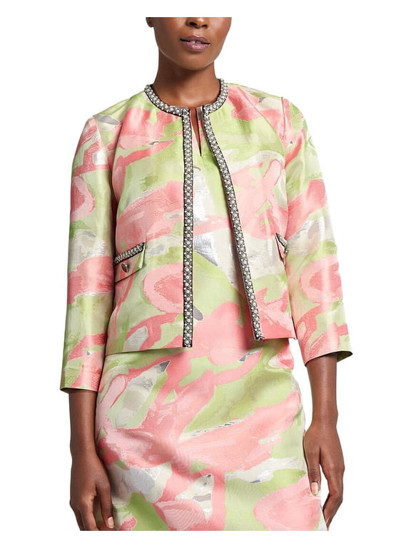 womens Heritage Fit Abstract Jacquard Woven Jacket, m