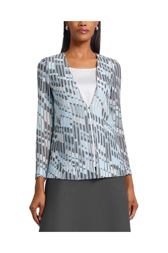 womens Heritage Fit Burnout Jacquard Knit Jacket, s