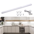 thumbnail image 1 of MingBright 12.6'' LED Rechargeable Battery Interior Under Cabinet Light With Switch, Include 58.26" USB Cable, 6000K Day Light White, For Study, Kitchen, Living Room Counter Shelf Bookcase Closet, 1 of 10