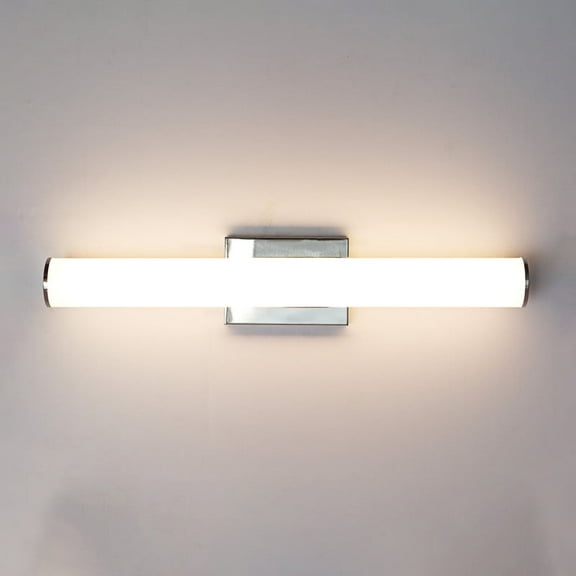 Lucere 25'' 24W Brushed Nickel Dimmable LED Vanity Mirror Light, 3000K Warm White Light, For Bathroom,Bedroom, Hallway, Home Office/Study, Kitchen, Living Room