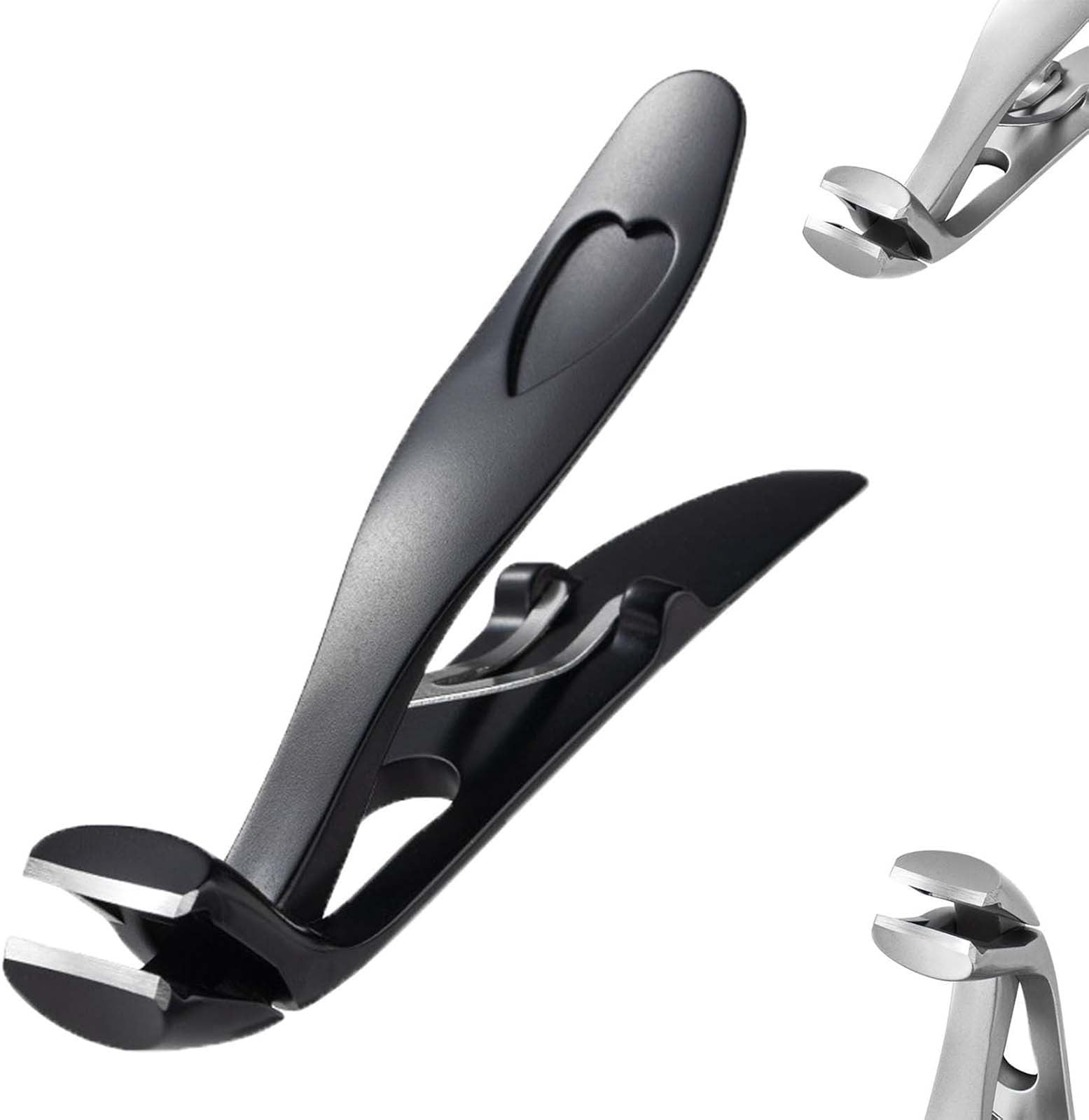 MingRuiDian Nail Clippers for Seniors Thick Nails, Large Angled Head