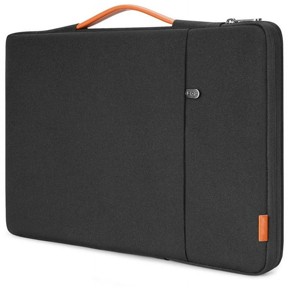 MingX Laptop Sleeve Bag Macbook Air Pro 13 M1 Case for 12.5 14 15.6 Inch Computer Notebook Bag Waterproof Protective Briefcase (Black Style B,14 inch)