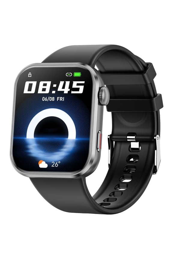 Smart Watch for Men Women, 2026 Smartwatch(Metal body) , 1.93"New Fitness Watch with Answer/Make Call/120+ Sport Modes/Pedometer/IP68 Waterproof, Fitness Tracke Fits for Android/iPhone,Black