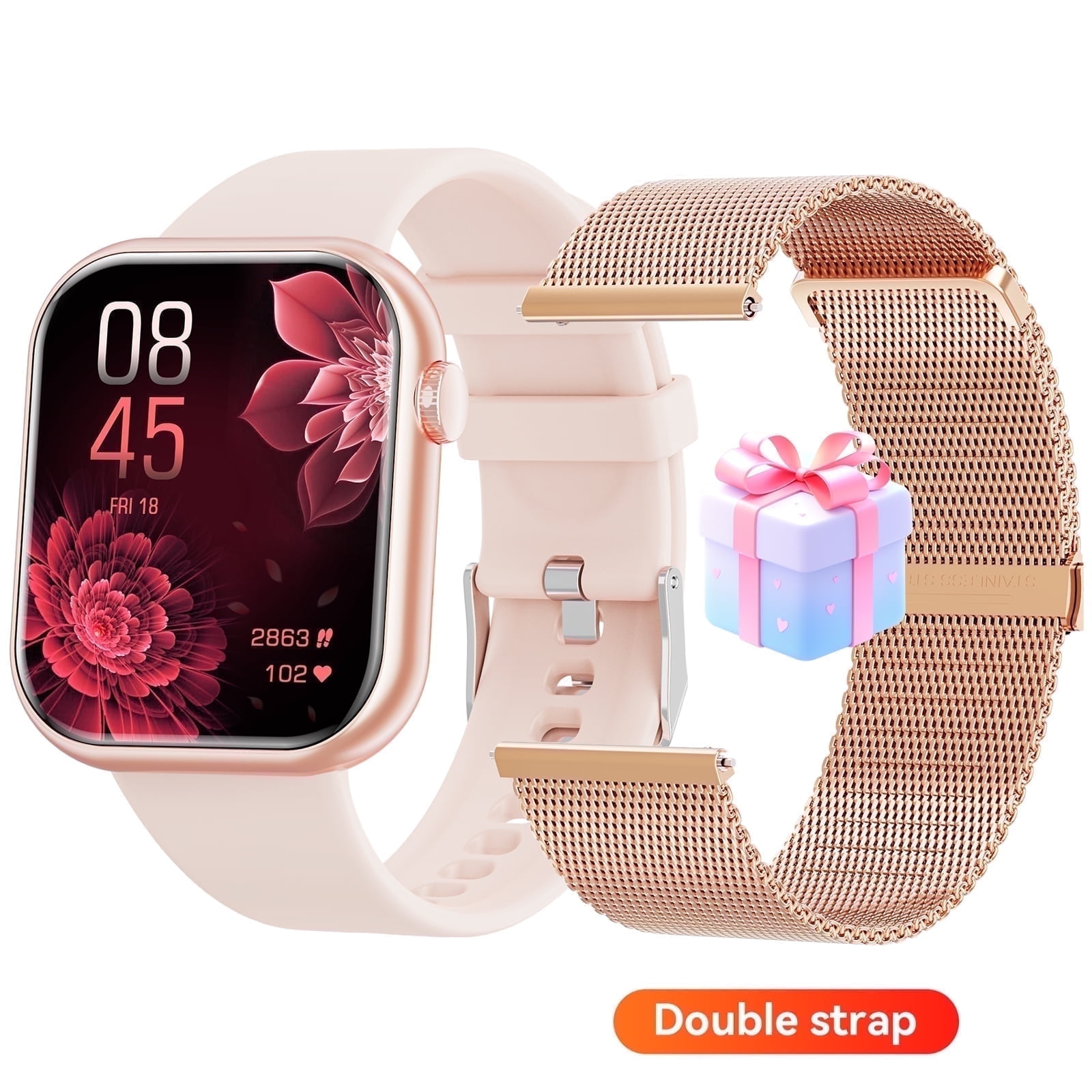 Mingdaln 2025 New 1.85-inch Women's Smartwatch with Answer