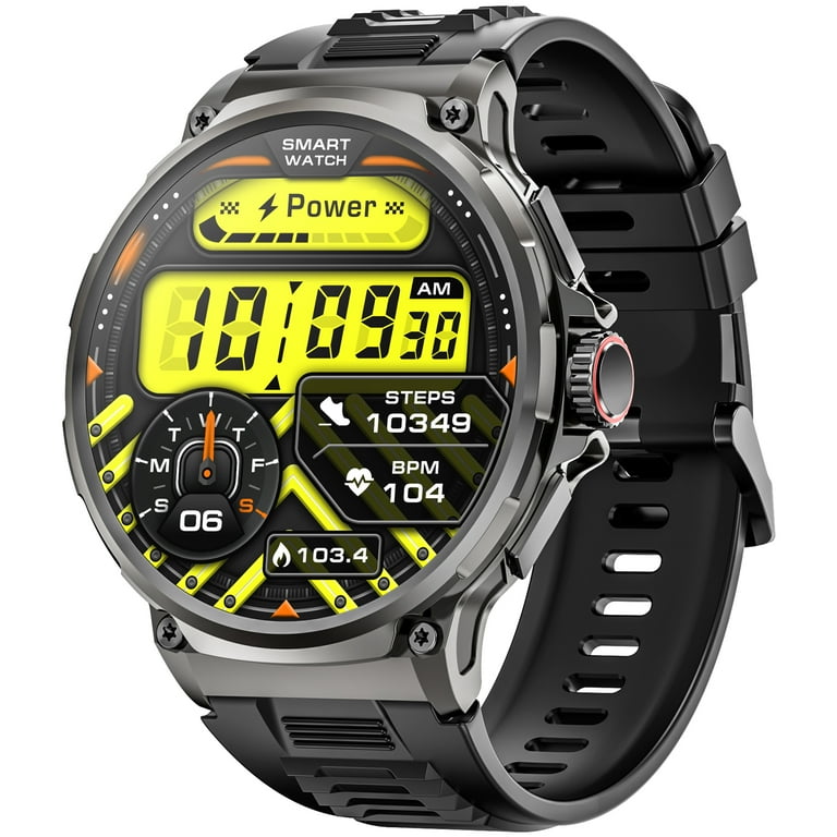 Free Shipping! Mingdaln Men's Smart Watch 55mm Large Dial